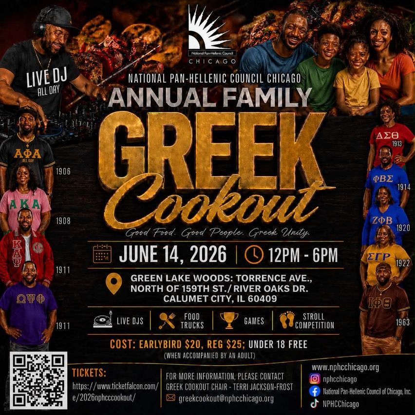 Annual Family Greek Cookout flyer